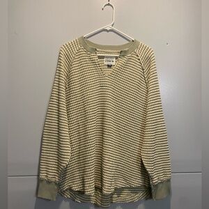 American Eagle Outfitters Olive Textured Women's Sweater